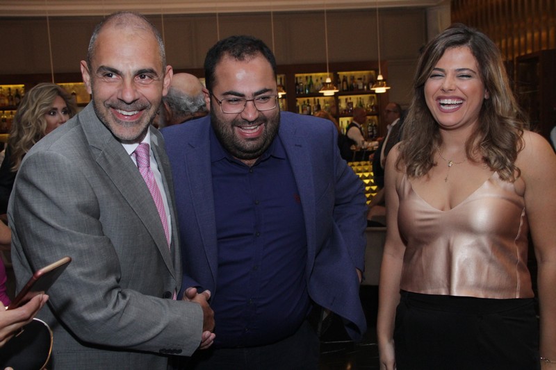 Roland Khoury , Georges Ghorra and Nathalie Ghorra
